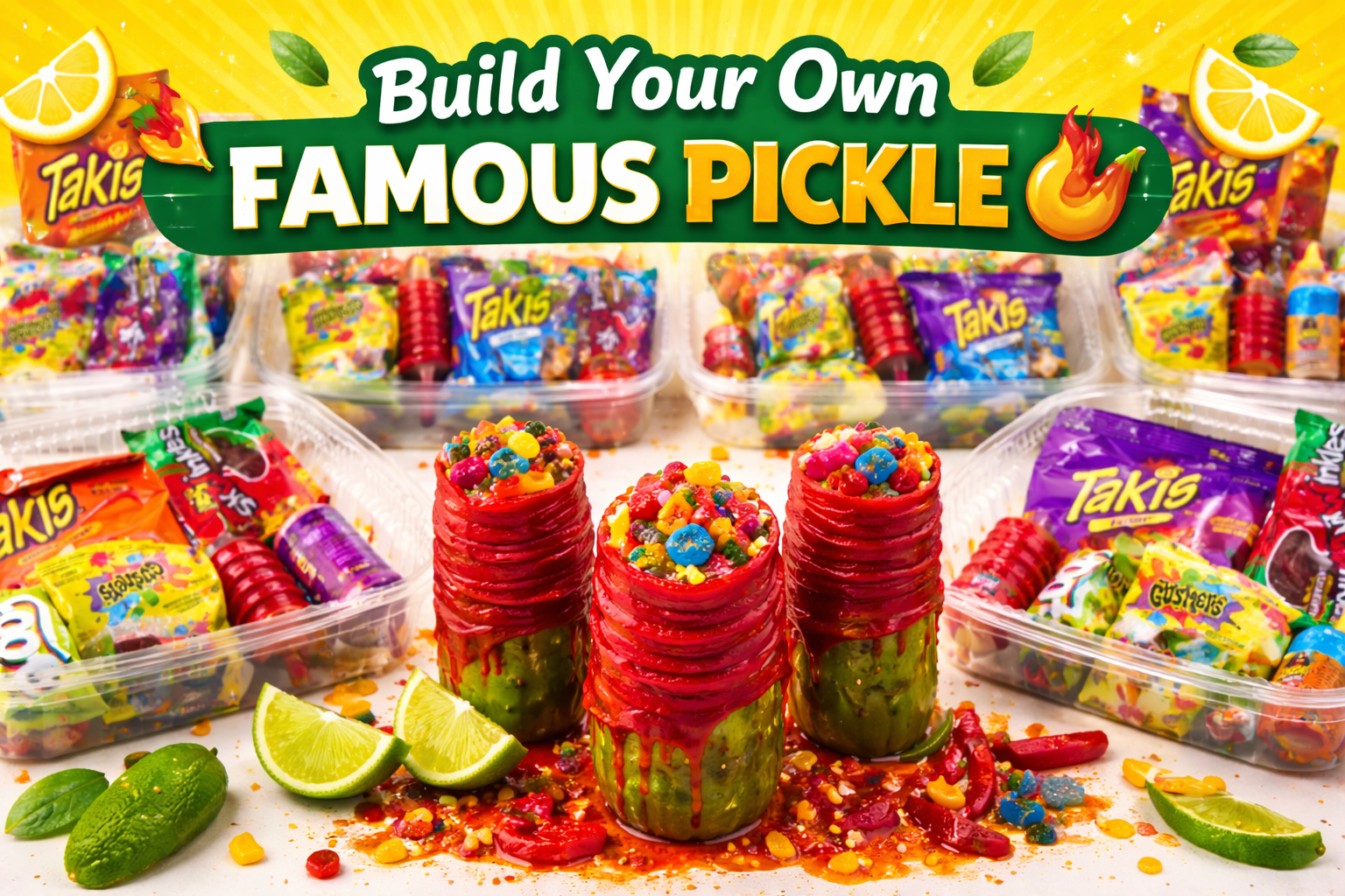 A big pickle with the works