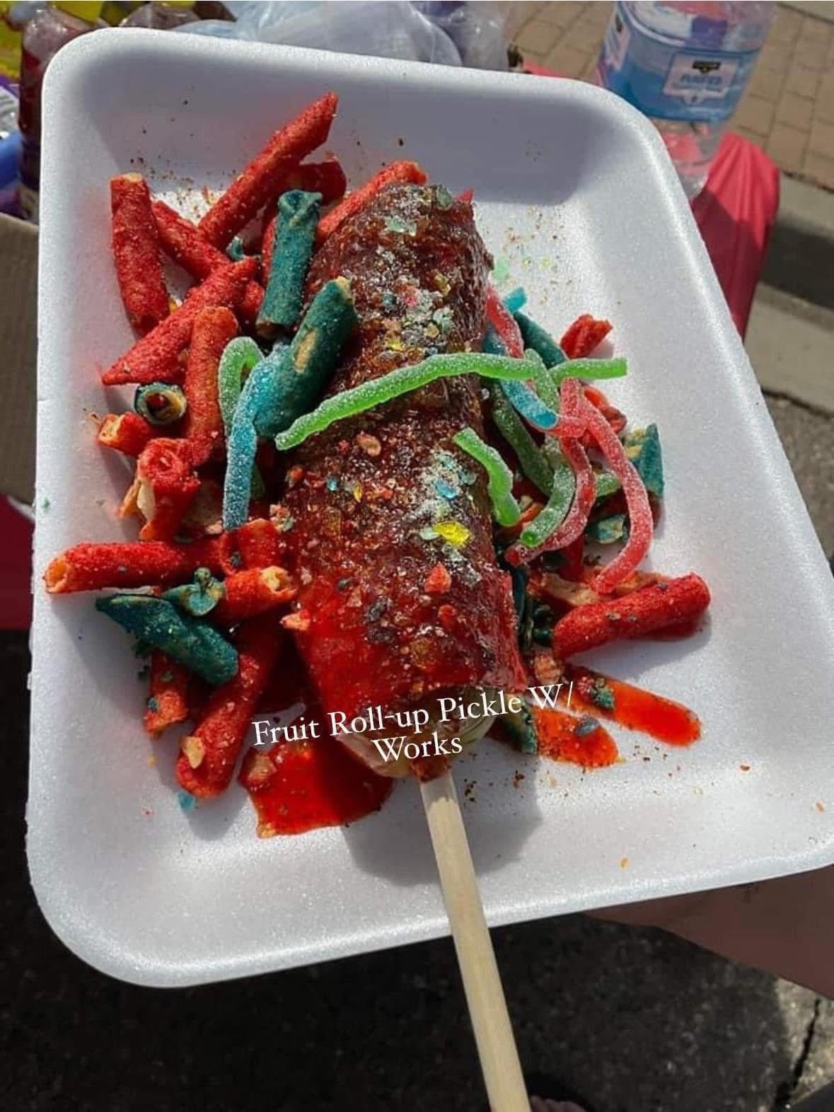 A big pickle with the works